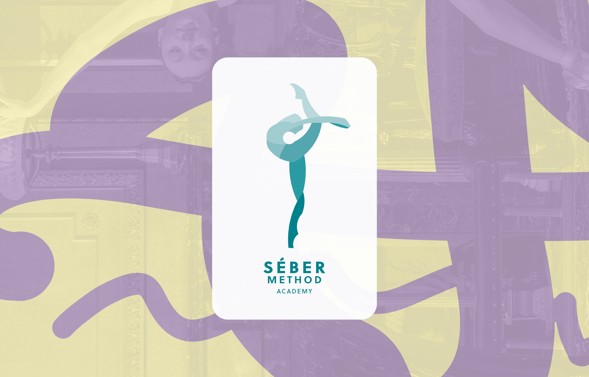 Logo with translucent rounded rectangle